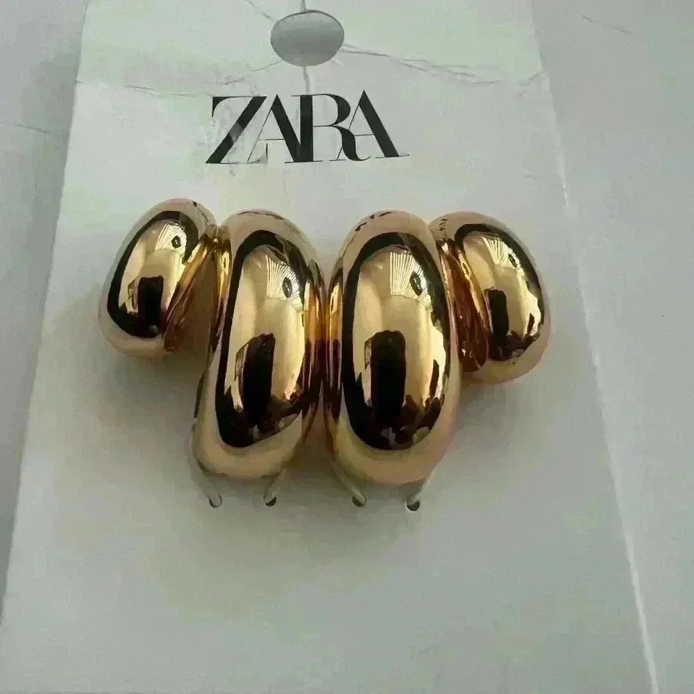 🔥🔥Zara Double hoops earrings